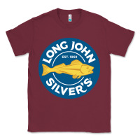 Burgundy resto,  silver's Classic Tee - linhVisuals