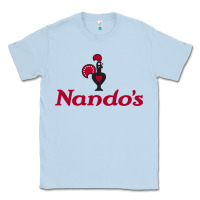 Dusty Blue resto, nando's Classic Tee - linhVisuals