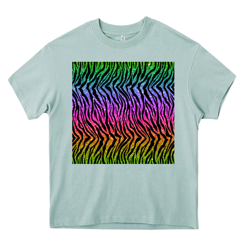 Tiger Glitter Seamless Pattern Heavy Core Tee by BundleAndBundleShop | Teevron