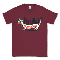 Burgundy resto portillo's Classic Tee - linhVisuals
