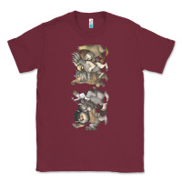 Burgundy where the wild things are Classic Tee - linhVisuals