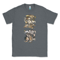 Charcoal Heather where the wild things are Classic Tee - linhVisuals