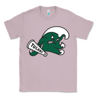 Lilac tulane green wave Classic Tee - linhVisuals