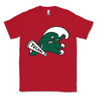 Red tulane green wave Classic Tee - linhVisuals