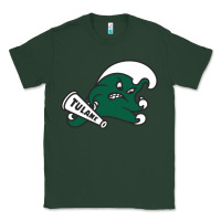 Sports Green tulane green wave Classic Tee - linhVisuals