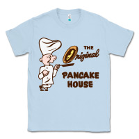 Dusty Blue resto pancake house Classic Tee - linhVisuals