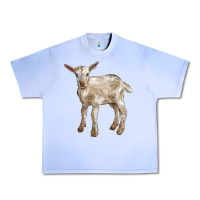 Grape Ice Baby Saanen Goat Urban Heavy Tee - LillyAllenDesigns