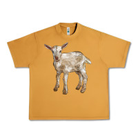 Peanut Butter Baby Saanen Goat Urban Heavy Tee - LillyAllenDesigns