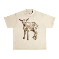 Sandshell Baby Saanen Goat Urban Heavy Tee - LillyAllenDesigns