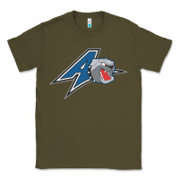 Army Green unc asheville bulldogs Classic Tee - linhVisuals