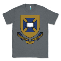 Charcoal Heather university of queensland Classic Tee - linhVisuals