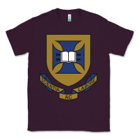 Plum university of queensland Classic Tee - linhVisuals