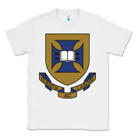 White university of queensland Classic Tee - linhVisuals