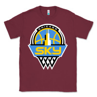 Burgundy chicago women sport Classic Tee - linhVisuals