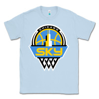 Dusty Blue chicago women sport Classic Tee - linhVisuals