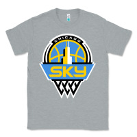 Heather Grey chicago women sport Classic Tee - linhVisuals