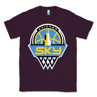 Plum chicago women sport Classic Tee - linhVisuals