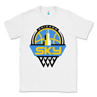 White chicago women sport Classic Tee - linhVisuals
