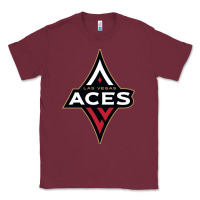 Burgundy the aces, la women sport Classic Tee - linhVisuals