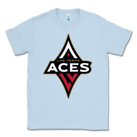 Dusty Blue the aces, la women sport Classic Tee - linhVisuals