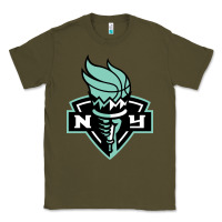 Army Green new york women sport Classic Tee - linhVisuals