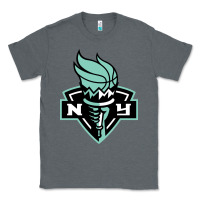 Charcoal Heather new york women sport Classic Tee - linhVisuals