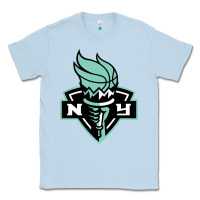 Dusty Blue new york women sport Classic Tee - linhVisuals