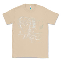 Mushroom middle earth map [tb] Classic Tee - linhVisuals
