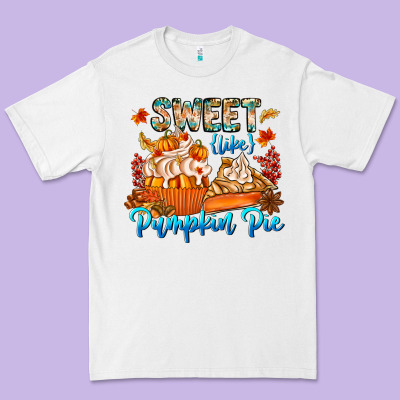 Sweet Like Pumpkin Pie Premium Tee Designed By Cowhidedigitalart