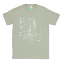 Matcha middle earth map [tb] Classic Tee - linhVisuals