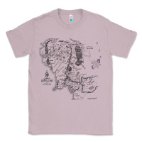 Lilac middle earth map [tw] Classic Tee - linhVisuals