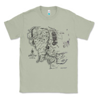 Matcha middle earth map [tw] Classic Tee - linhVisuals