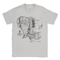 Moon Dust middle earth map [tw] Classic Tee - linhVisuals