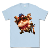 Dusty Blue league of legends teemo Classic Tee - linhVisuals