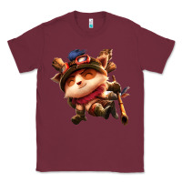 Burgundy league of legends teemo Classic Tee - linhVisuals