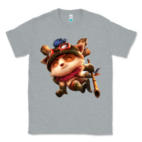 Heather Grey league of legends teemo Classic Tee - linhVisuals