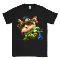 Black league of legends teemo Classic Tee - linhVisuals