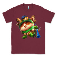 Burgundy league of legends teemo Classic Tee - linhVisuals