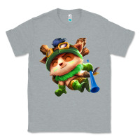 Heather Grey league of legends teemo Classic Tee - linhVisuals