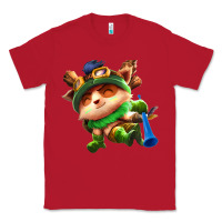 Red league of legends teemo Classic Tee - linhVisuals