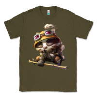 Army Green league of legends teemo Classic Tee - linhVisuals