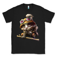 Black league of legends teemo Classic Tee - linhVisuals