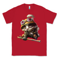 Red league of legends teemo Classic Tee - linhVisuals