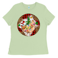 Matcha Christmas chicken Ladies Tee - Artiststas