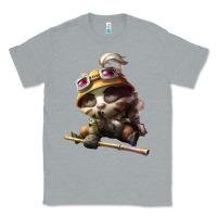 Heather Grey league of legends teemo Classic Tee - linhVisuals