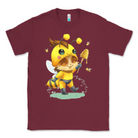 Burgundy league of legends beemo Classic Tee - linhVisuals