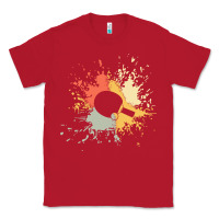 Red ping pong t  shirt p i n g p o n g i n k s p l a s h t  shirt Classic Tee - linhVisuals
