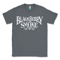 Charcoal Heather blackberry smoke Classic Tee - linhVisuals