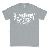 Heather Grey blackberry smoke Classic Tee - linhVisuals