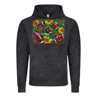 Vintage Black American football background Vintage Hoodie - BarkalooDesign